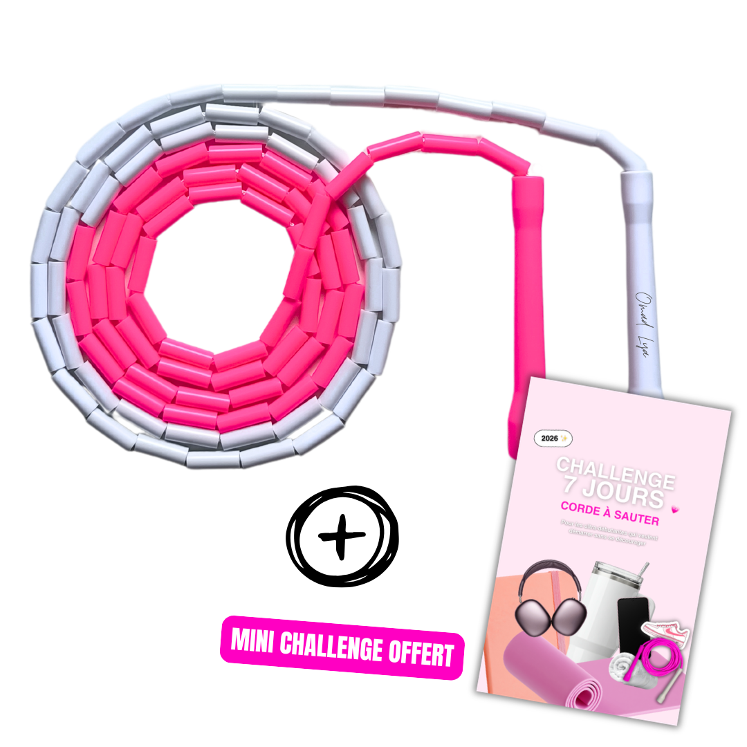 Corde à sauter Signature Rose